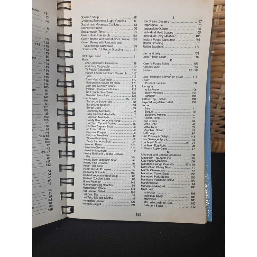 Pilgrim Evangelical Lutheran‎ Church Cookbook Wauwatosa, Wisconsin 1991